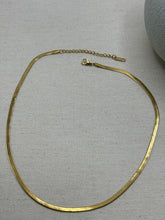 Load image into Gallery viewer, Herringbone Chain Necklace