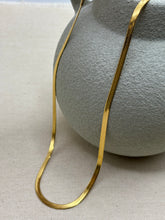 Load image into Gallery viewer, Herringbone Chain Necklace