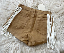 Load image into Gallery viewer, Cowgirl in Town - Shorts in Camel