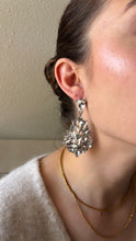 Load image into Gallery viewer, Pure Excellence Rhinestone Earrings - Silver
