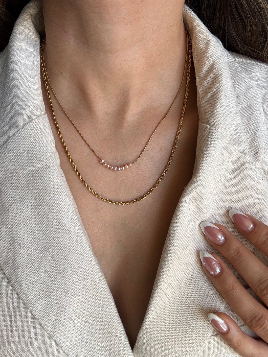 Freshwater Pearls - Double Necklace