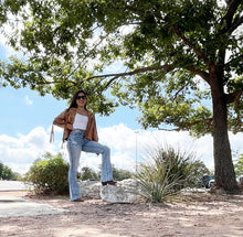 Load image into Gallery viewer, Next Stop Flare Jeans
