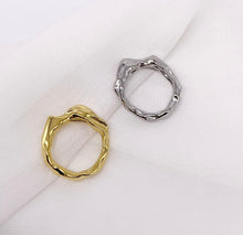Load image into Gallery viewer, Mountain Range - Gold or Silver Ring
