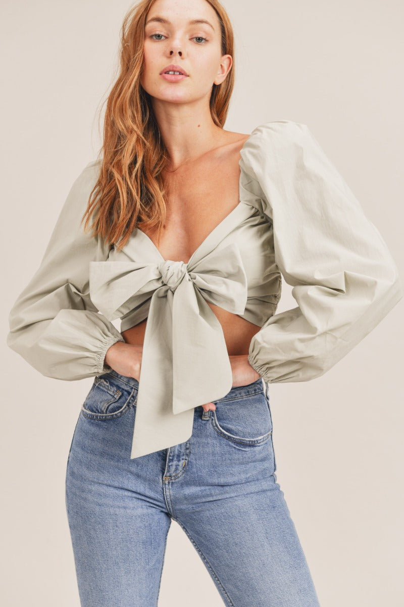Victoria Top in Sage