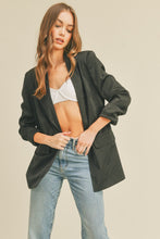 Load image into Gallery viewer, Without Limits- boyfriend blazer in Black
